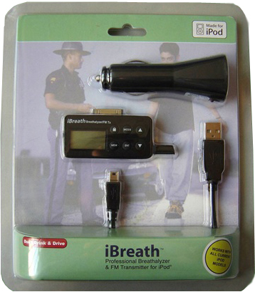 ibreath breathalyzer contents